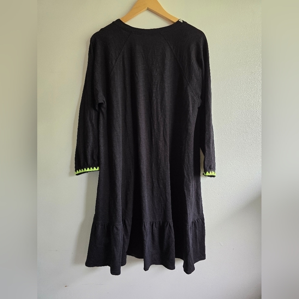 LISA‎ TODD, The Swinger Dress, Black, Size Large - Picture 4 of 10
